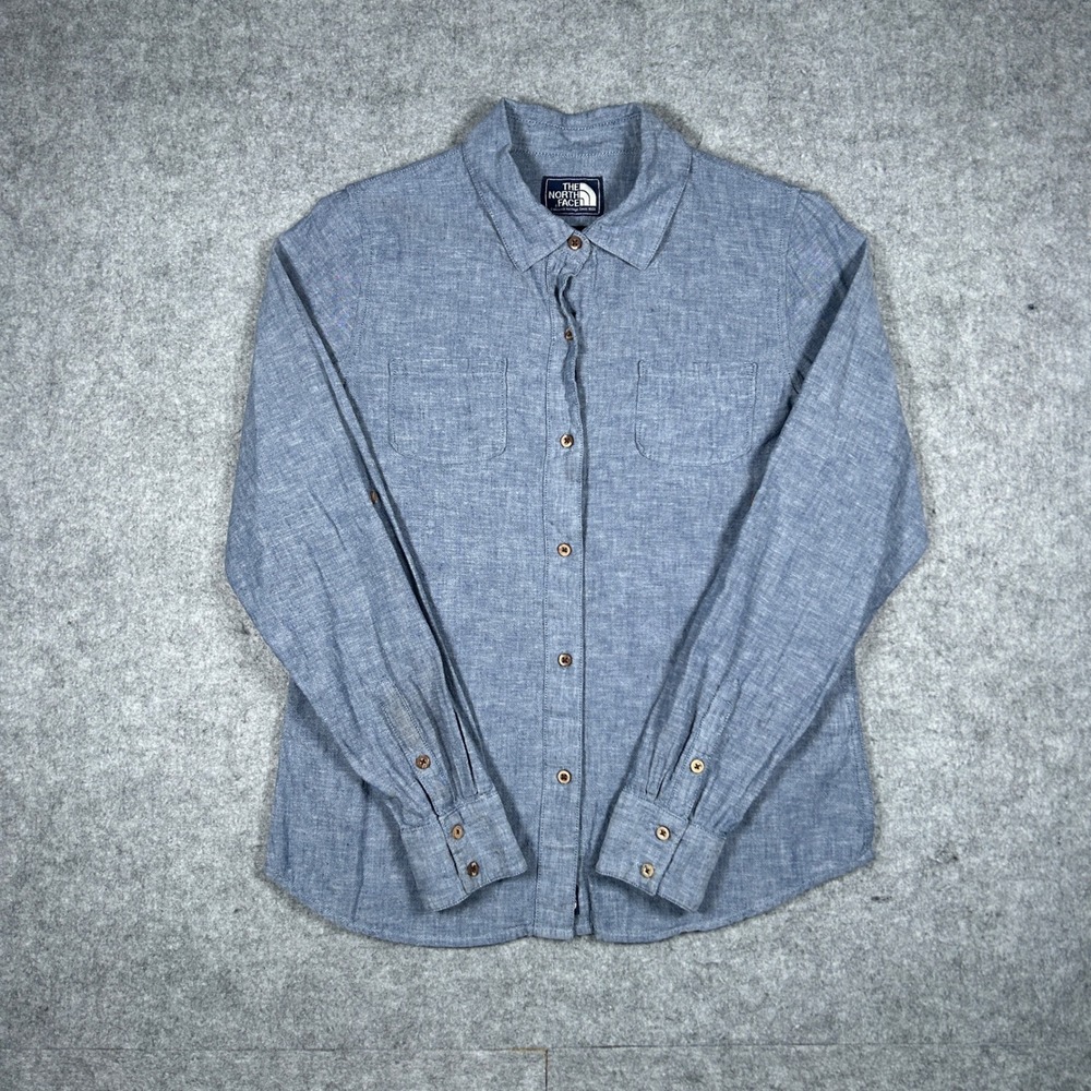 The North Face Blue Button-Down Shirt